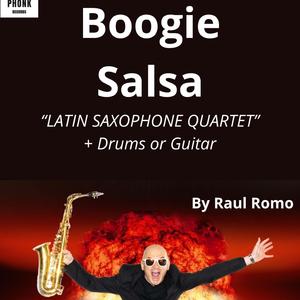 Boogie Salsa Saxophone Quartet Score