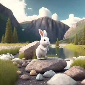 小白兔的冒险：一个友谊和善良的故事