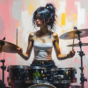 「Glitch Drum Girl（グリッチ・ドラム・ガール）」