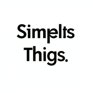 Simplest Things