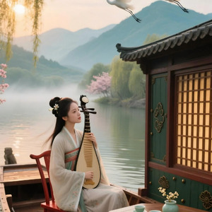 东船与西舫琴音袅袅在心上