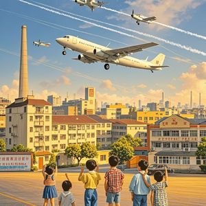 哄,开着飞行棋盘上的飞机声音很-吴志平写歌