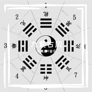 夜间宁静的村庄