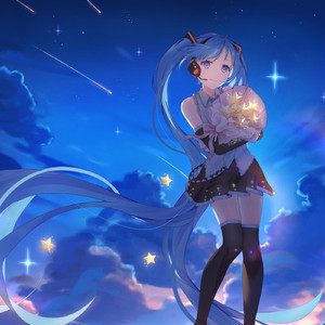 リスターテッド ブルースカイ/初音ミク