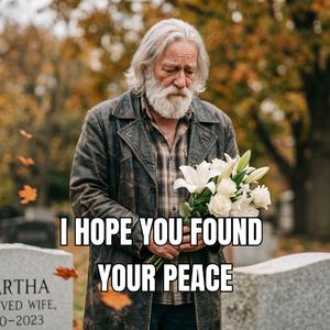 I Hope You Found Your Peace
