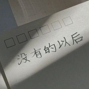 《没有的以后》