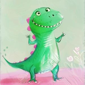 큰 머리 공룡 티라노