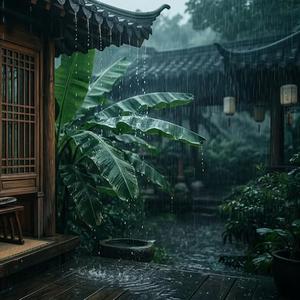 蕉窗听雨