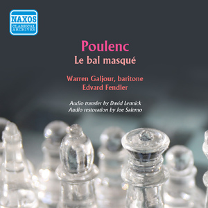 Le bal masque, FP 60:Preambule et air de bravoure