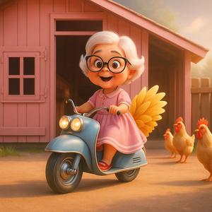 Meine Oma fährt im Hühnerstall Motorrad (Funny Grandma Song)