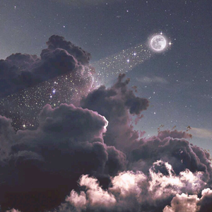 遥远星际闪烁