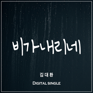 비가 내리네