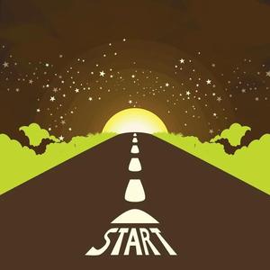 日出由无数星辰托起