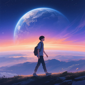 新地球のグラデーション