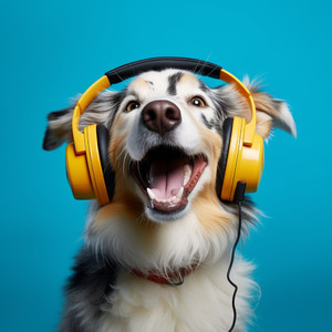 Alegría Canina En El Sonido Juguetón