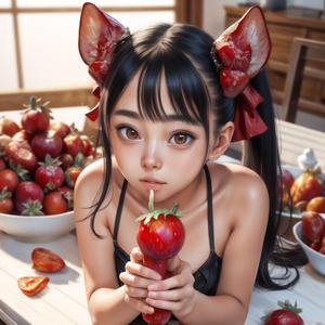 Strawberries and milk are the right answer for Ryugujo! Grab your dick or grab the opportunity. Think for yourself and act.イチゴとミルクは竜宮式正解！ちんぽ握るかチャンス掴むか己で考えて動け