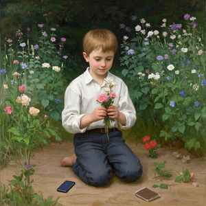 휴대폰 내려놓기