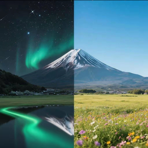 The sad boy embraces life