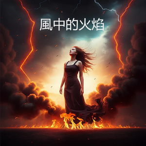 風中的火焰