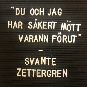 Vandrar min väg