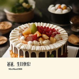 爸爸，生日快乐！