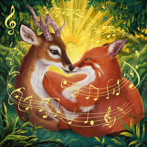 동화 속의 한 장면 처럼