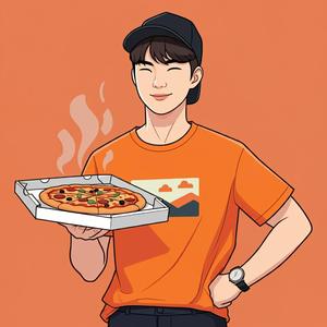 피자 쏠게요 (Pizza's on me)