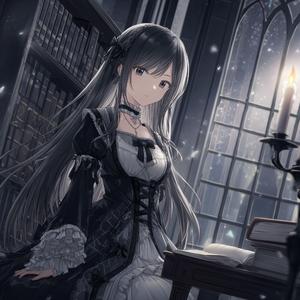 漆黒の図書館と運命の番人