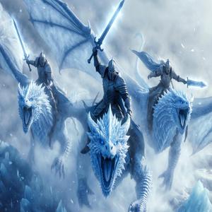 Knights Beneath the Burning Sky