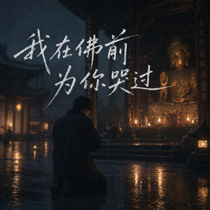 我曾在佛前为你哭过