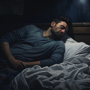 Stream's Soothing Whisper for Nighttime Serenity