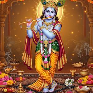 Om Krishnaya Basudevaya Haraya Paramatmay