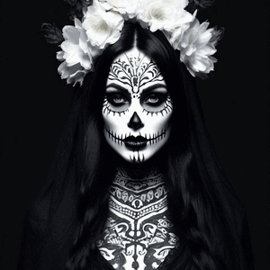 белая девочка