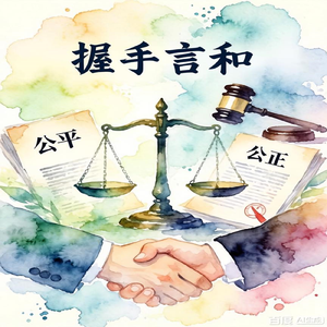 握手言和