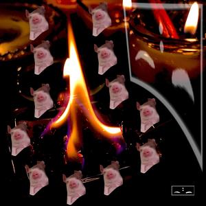 泥菩萨过河 （Mud bodhisattva crossing the river） 2021