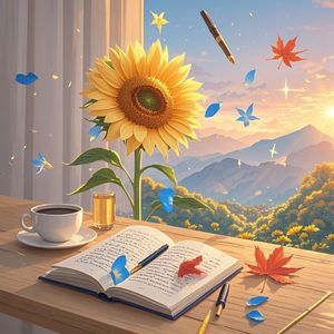 暖阳下的花-人间烟火