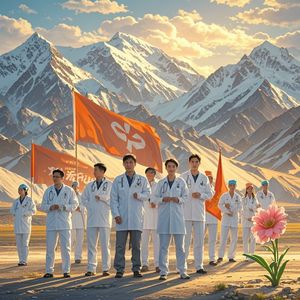昆仑脚下的担当_喀什疾控人