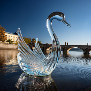 Glass Swan