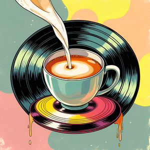 レコードに漂うミルクティー
