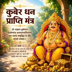 Kuber Dhan Prapti Mantra (कुबेर धन प्राप्ति मंत्र)