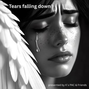 Tears falling down