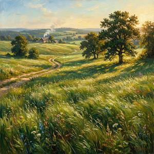 オイルの匂いと草原の風