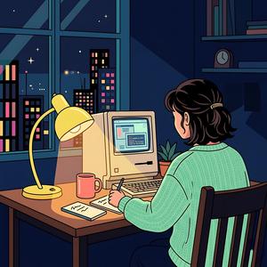 眠れない夜の灯り