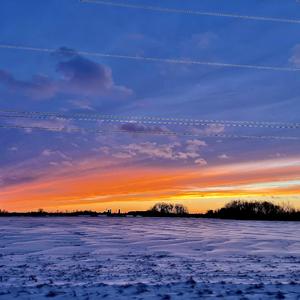 我也曾追逐傍晚的夕阳
