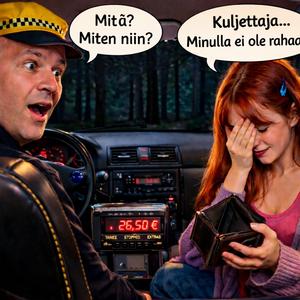 Tarinoita taksissa (voimissain)