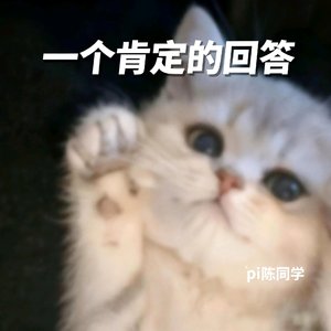 一个肯定的回答