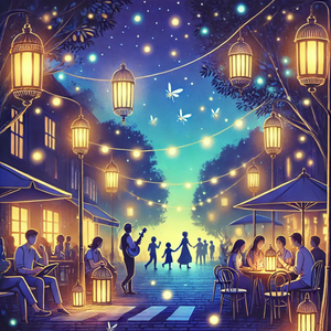 a summer night