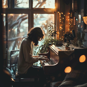 Melodía De Yoga Gentil Del Piano