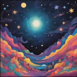 两个人随风飘散