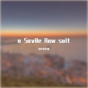 a Savile Row suit